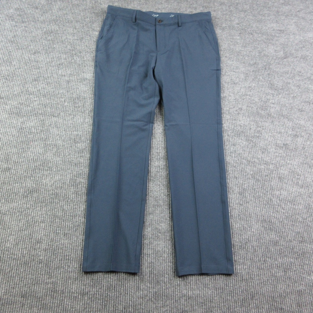 Greg Norman Pants Mens 36 Blue ML75 Microlux Slim Stretch Performance 37x32* NWT